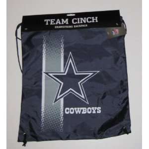   Blue and Grey Cinch Drawstring Backpack NFL 046100001035  