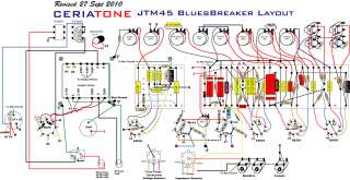 Marshall JTM45 to Bluesbreaker upgrade parts Mustard New Piher Iskra 