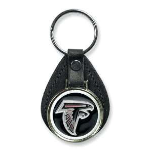  Atlanta Falcons Leather Key Ring: Jewelry