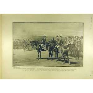  1903 Review King Phoenix Park Dublin Cavalry Military 