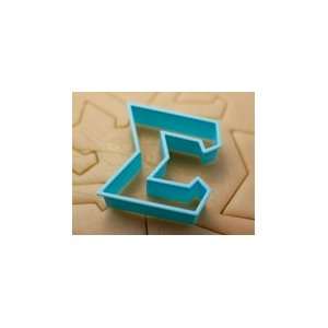 Sigma Greek Letter Cookie Cutter 