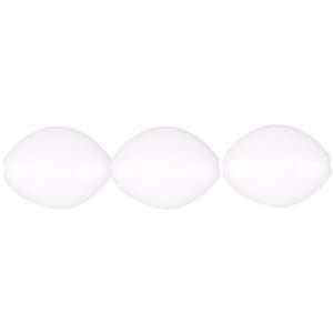 : Cousin Jewelry Basics 50 Piece Acrylic Bead Large Seed White Beads 