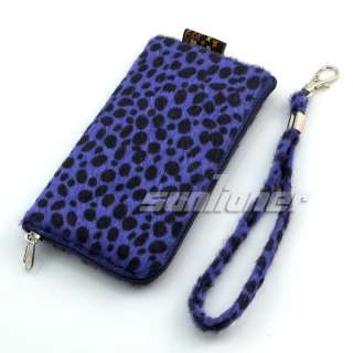 Mobile Phone zip Bag Case Pouches Sleeves for iPhone 4  