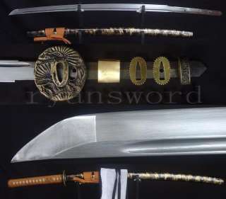 Full Functional Japanese Samurai Katana Sword Folded Steel Sharp Blade 