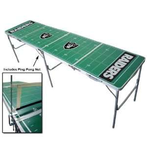   : Oakland Raiders Tailgating, Camping & Pong Table: Sports & Outdoors