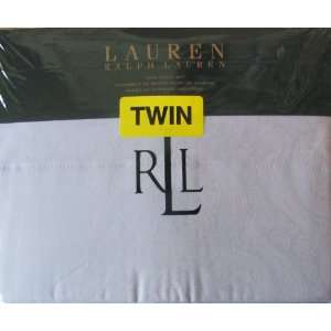  Ralph Lauren Twin Sheet Set Pale Blue Paisley