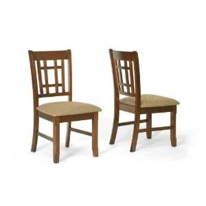   Dining Side Chair Set of 2 by Wholesale Interiors: Home & Kitchen