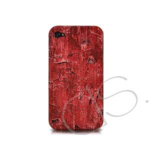  Marble Series iPhone 4 and 4S Case   Red: Cell Phones 