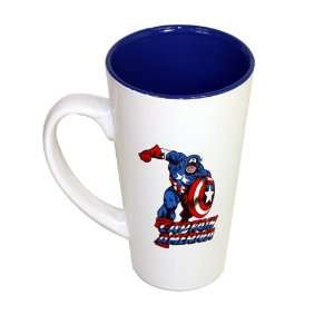  Captain America? Ceramic Latte Mug