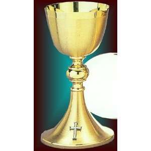  Satin 24kt. Gold Plated Chalice: Health & Personal Care