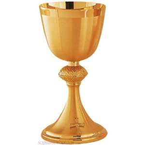  Satin 24kt. Gold Plated Chalice: Health & Personal Care