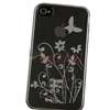 Smoke Flower Case+Car+AC Charger+Cable+PRIVACY FILM for Apple iPhone 