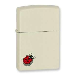  Ladybug Cream Matte Zippo Lighter: Kitchen & Dining