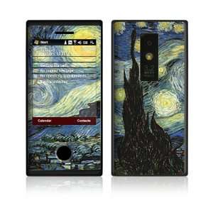    HTC Touch Pro Decal Vinyl Skin   Starry Night 