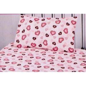  Cool Covers Coolcovers Full Sheet Set Hearts & Paisley 