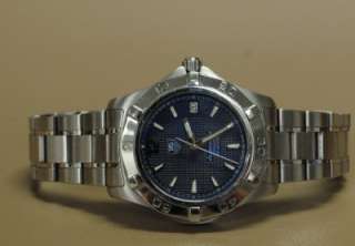 MENS TAG HEUER AQUARACER WAF2112 AUTOMATIC 300M STAINLESS STEEL WATCH 