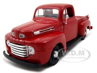 1948 FORD F 1 PICKUP RED 1:25 DIECAST MODEL CAR  