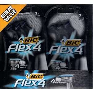  Bic Flex 4 Disposable Razors 3 Pack Package of 2 Health 