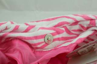   is great looking pink and white hobo type bag made by Dover Kidz