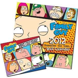    Family Guy 2012 Wall & Desk Calendar Gift Set