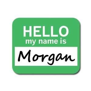  Morgan Hello My Name Is Mousepad Mouse Pad