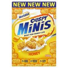 Weetabix Minis Honey And Nut Crisp 450G   Groceries   Tesco Groceries