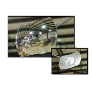   Mirrors, Inc 12 x 18 Acrylic Convex Mirror Indoor without Backing