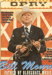 BILL MONROE Father of Bluegrass Music VHS Emmylou Harri  