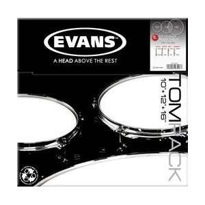    Evans G1 Clear Drumhead Pack Rock   10/12/16 