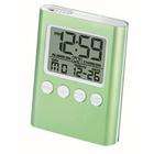 Chass C Time Green LCD Travel Alarm Clock