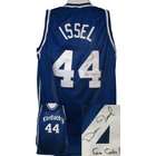 Athlon Sports Collectibles Dan Issel signed Kentucky Wildcats Blue 