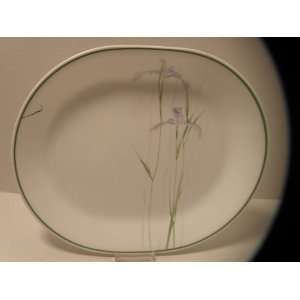  Corelle   Shadow Iris Serving Platter: Kitchen & Dining