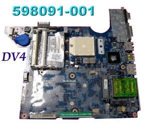   Pavilion DV4 DV4 2100 CQ40 598091 001 AMD Motherboard Laptop Notebook