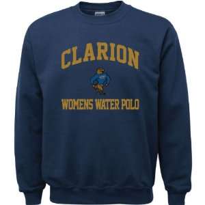   Golden Eagles Navy Youth Womens Water Polo Arch Crewneck Sweatshirt