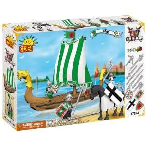  New! COBI Knights Forest Camp 250 Piece Building Block Set 