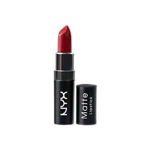 NYX Matte Lipstick Perfect Red (Quantity of 5)