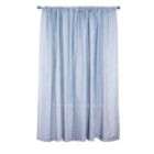   Tadpoles Basics Set of 2 63 Inch Gingham Curtain Panels   Blue