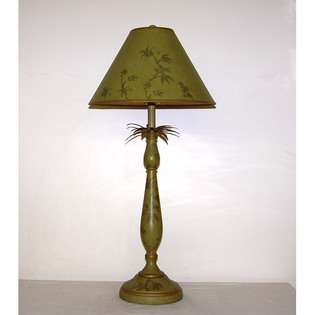  Monkey Olive Green Table Lamp 