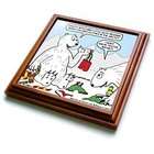 3dRose LLC Rich Diesslins Cartoon Days of Christmas TCDC   Polar Bear 