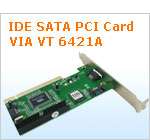 PC IDE SATA Serial ATA eSATA PCI Controller Card +Cable  