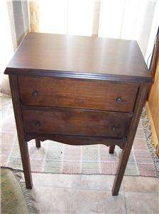 ANTIQUE WOODEN SEWING STORAGE CABINET ~ AMAZING!  