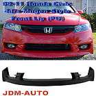 09 11 Honda JDM Civic Mugen Front Bumper Lip Kit 4D 2 RR PU Body