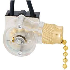 Necon N 80 Pull Chain Canopy Switch 3/8 27 thread size, SPST  