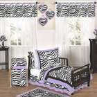 JoJo Designs Zebra Purple 5 Piece Toddler Bedding Set