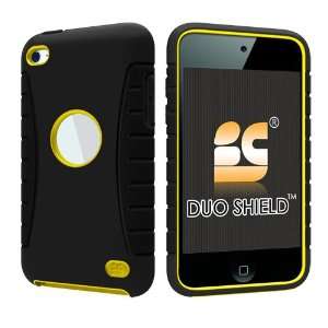   Protector Case for iPod touch (4th gen.), Black/Yellow Electronics