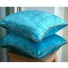   Decorative Pillow Covers   Velvet Pillow Cover with Handmade Beaded