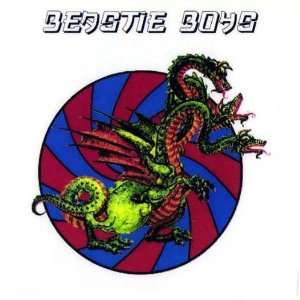  Beastie Boys   3 Headed Dragon   Cling On Decal   Sticker 