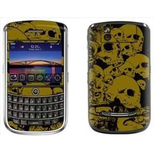   Skulls Skin for Blackberry Tour 9630 Phone Cell Phones & Accessories