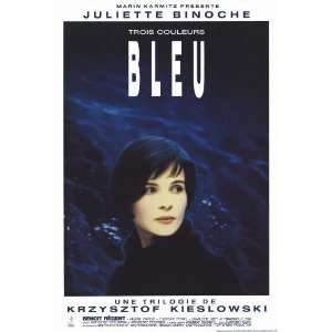 Trois Couleurs Bleu (1993) 27 x 40 Movie Poster Style B  