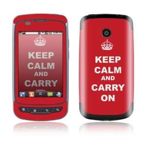   LG Thrive Decal Skin Sticker   Keep Calm and Carry On 